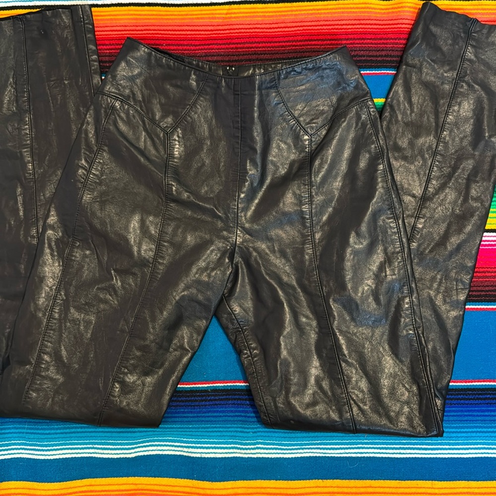Vintage leather pants